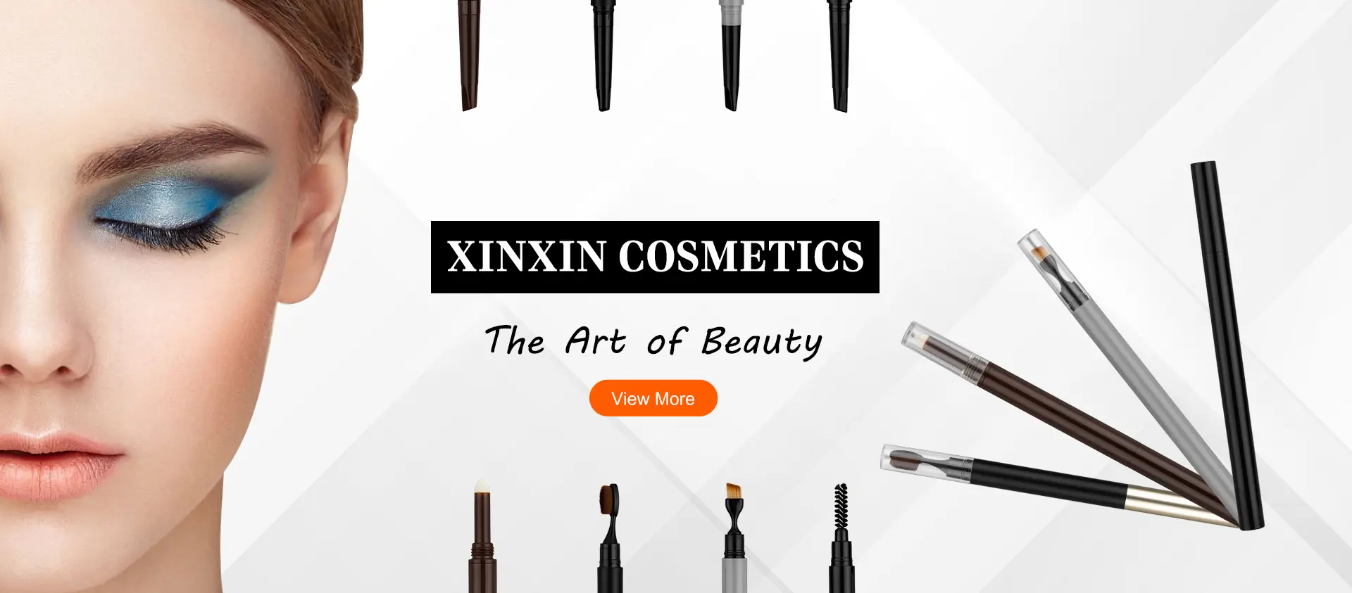 Kemasan makeup alis Cina