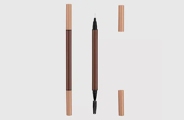 Apa keuntungan dari kemasan pena eyeliner cair sikat meruncing dibandingkan dengan biasa?