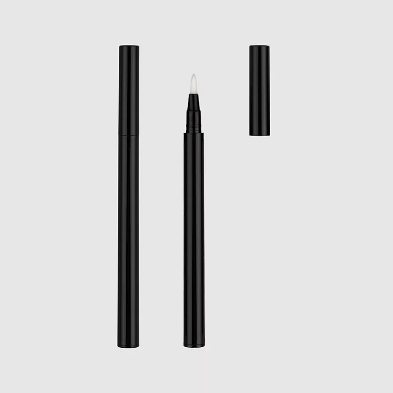 Kemasan pena eyeliner cair sikat datar