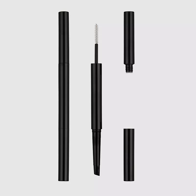 Kemasan alis dual-end yang dapat diisi ulang dan kemasan pensil