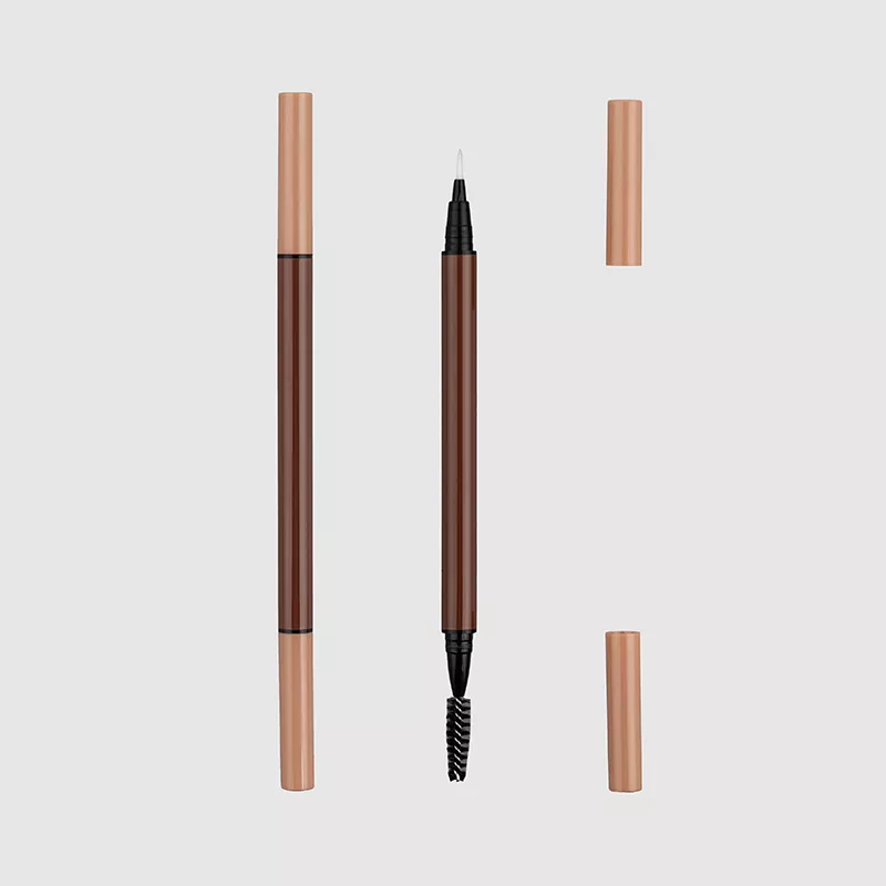 Kemasan pena eyeliner cair sikat tapered